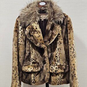 Powder River Outfitters Faux Fur Jacket Size L